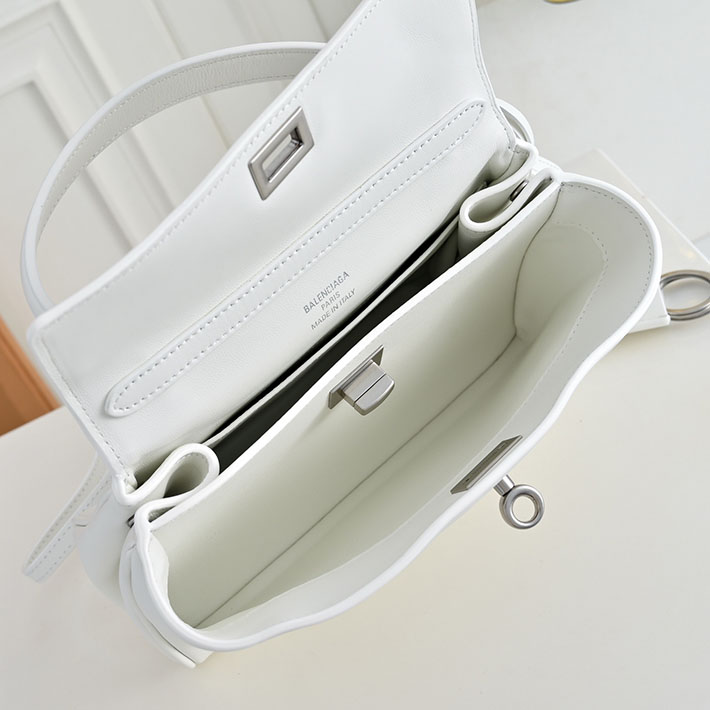 バレンシアガ バッグ 人気 レディース BALENCIAGA Rodeo ハンドバッグ ミニ ホワイト 8437122AA4U9001 バレンシアガ ミニ バッグ レディース - 画像 (2)