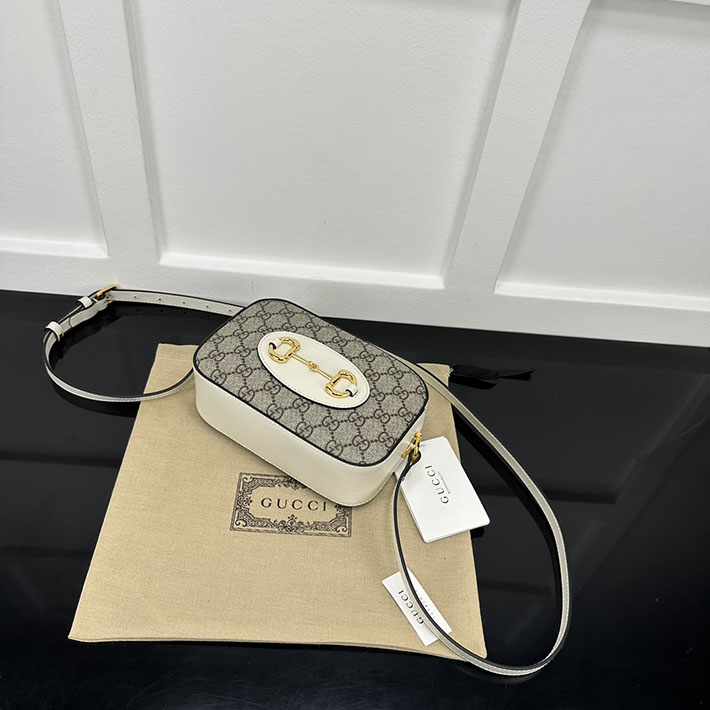 グッチ直営アウトレット店 GUCCI ショルダーバッグ ホースビット 1955 スモール カメラバッグ 760196 92TCG 9641 グッチ ミニバッグ アウトレット - 画像 (5)