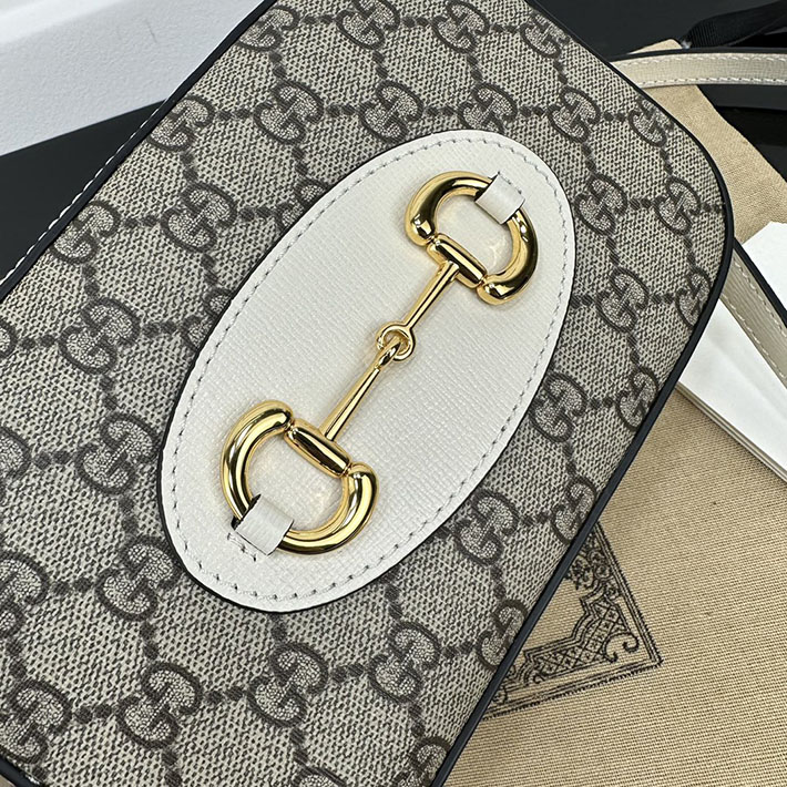 グッチ直営アウトレット店 GUCCI ショルダーバッグ ホースビット 1955 スモール カメラバッグ 760196 92TCG 9641 グッチ ミニバッグ アウトレット - 画像 (4)