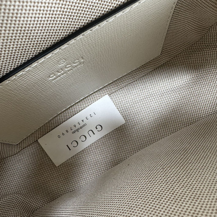 グッチ直営アウトレット店 GUCCI ホースビット 1955 スモール カメラ ホワイト 7760196-1AAQD-9022 レディース グッチ ミニバッグ 人気 - 画像 (2)