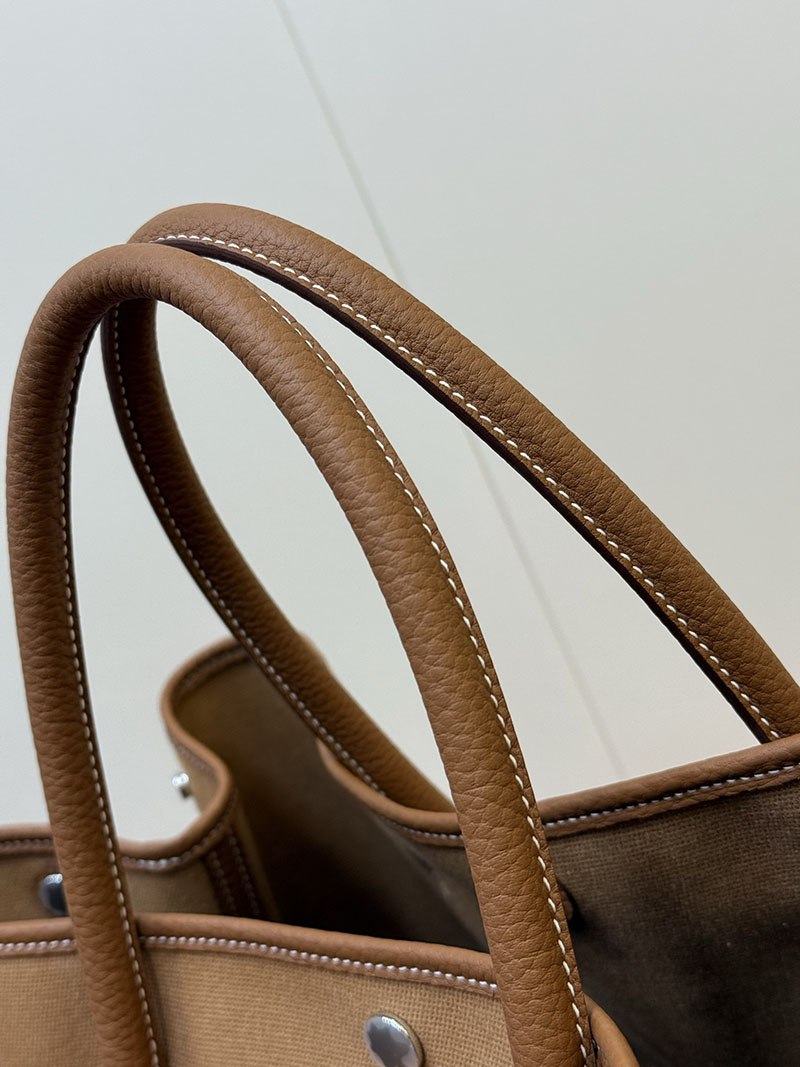 最高級エルメススーパーコピー HERMES ガーデンパーティー GM 45 ゴールド ネゴンダ/トワルアッシュ 2633936 エルメスガーデンパーティコピー - 画像 (3)