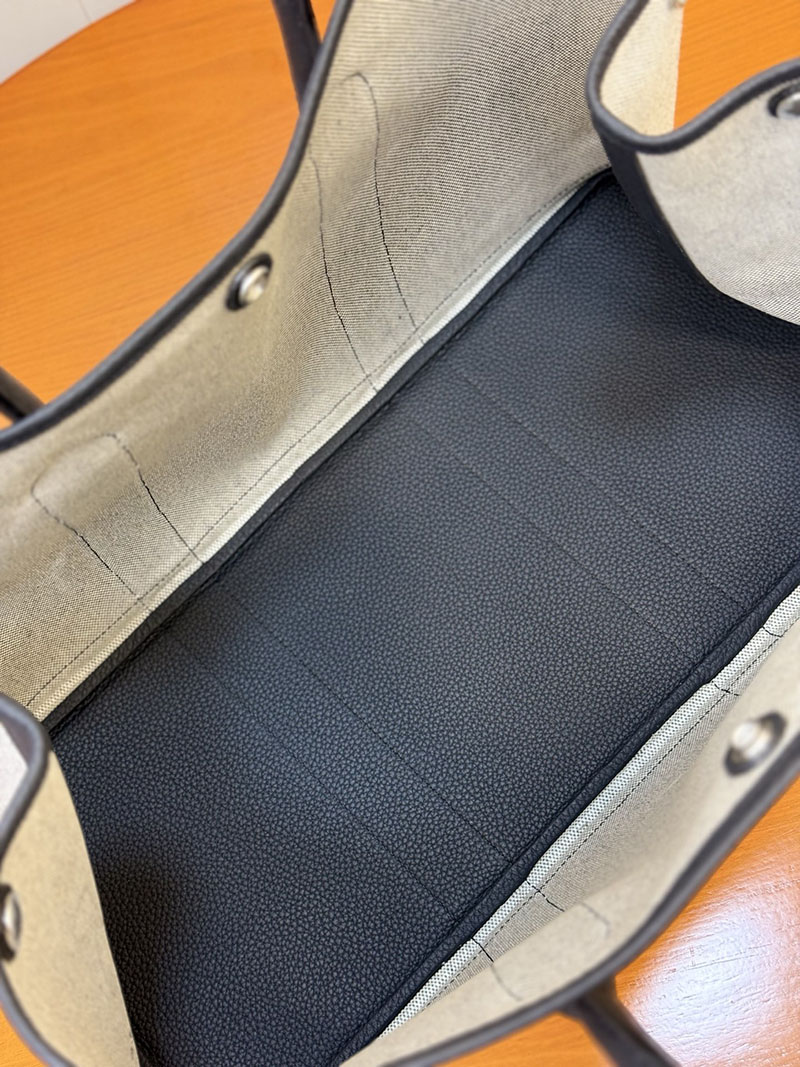 最高級エルメスガーデンパーティコピー HERMES ガーデンパーティー GM 45 グレー ネゴンダ/トワルアッシュ 2633938 エルメス メンズバッグ 新作 - 画像 (9)