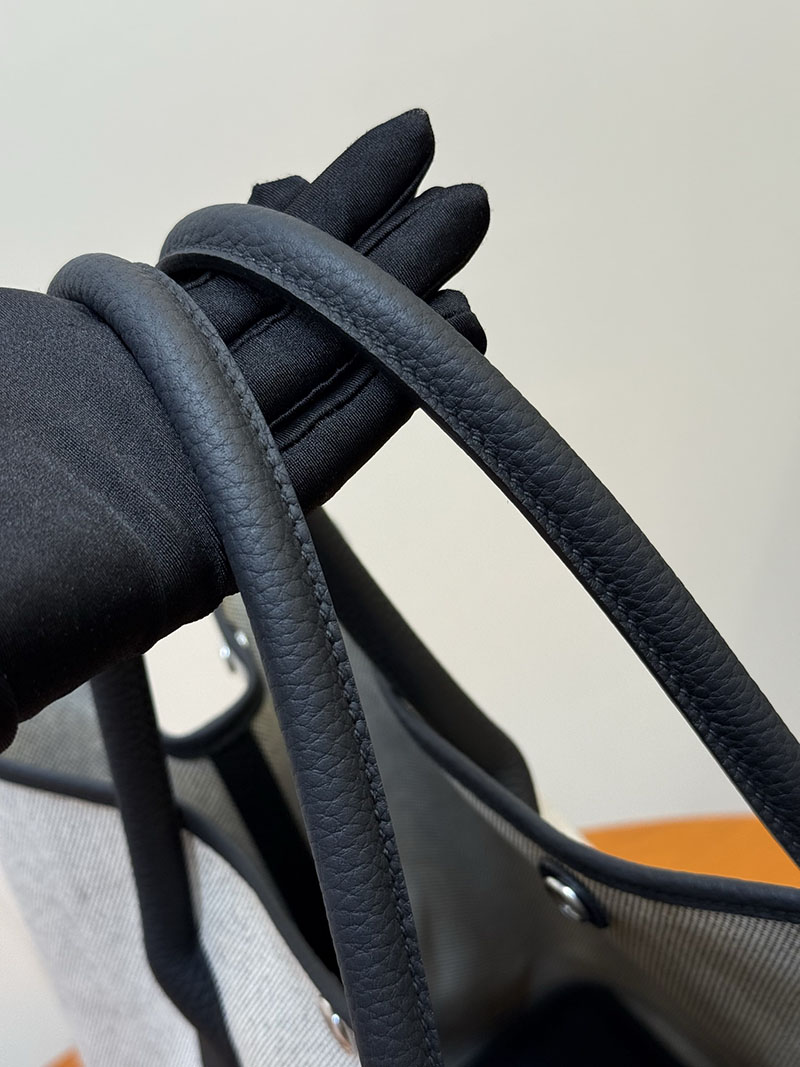最高級エルメスガーデンパーティコピー HERMES ガーデンパーティー GM 45 グレー ネゴンダ/トワルアッシュ 2633938 エルメス メンズバッグ 新作 - 画像 (7)