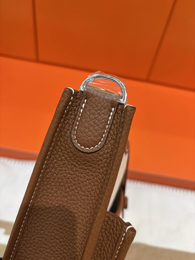 エルメス エヴリンの通販 HERMES エヴリン 29 PM ベージュ×ブラウン トワルアッシュ/トゴ シルバー金具 2633946 エヴリン PM 定価 - 画像 (5)
