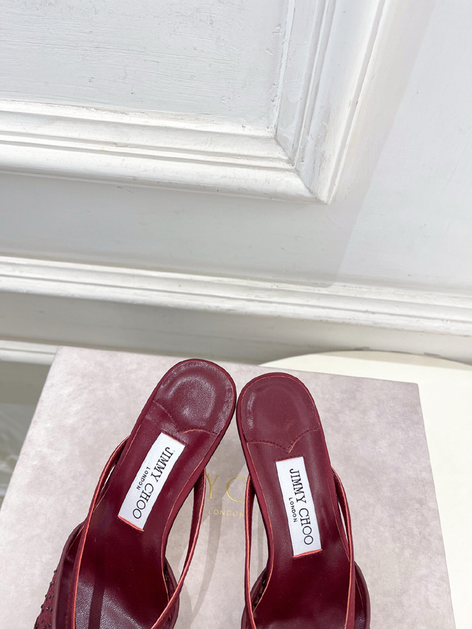 【2026年春夏新作】Jimmy Choo | ジミー チュウ JC クリスタル&メッシュ ミュール サンダル ジミーチュウジュアルシューズコピー - 画像 (7)