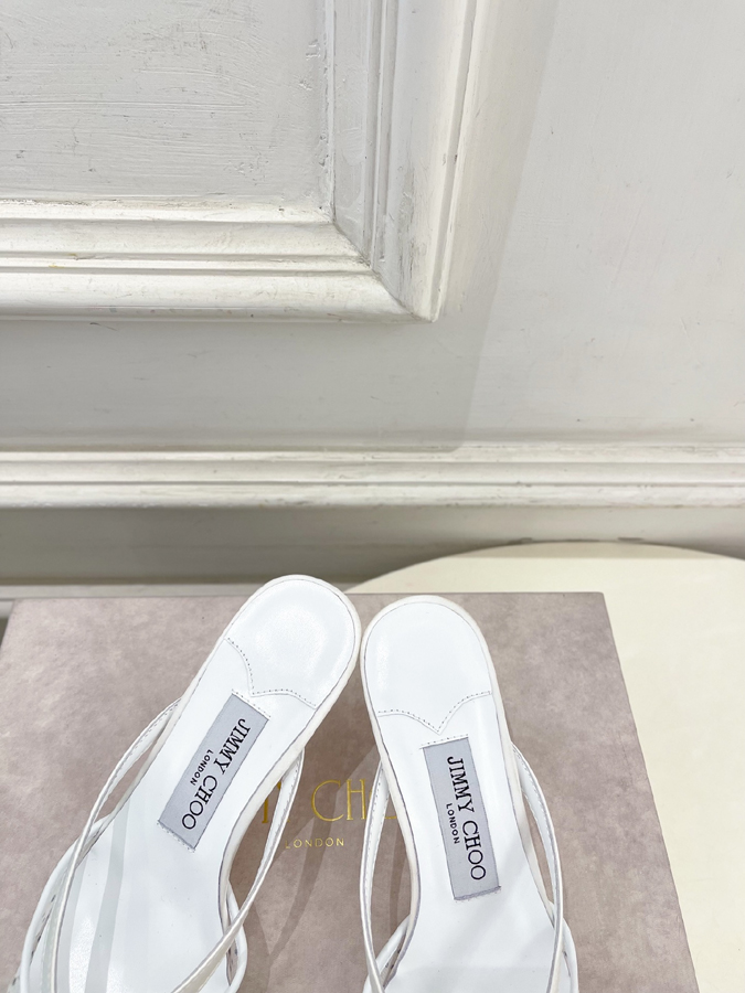 【2026年春夏新作】Jimmy Choo | ジミー チュウ JC クリスタル&メッシュ ミュール サンダル ジミーチュウジュアルシューズコピー - 画像 (7)