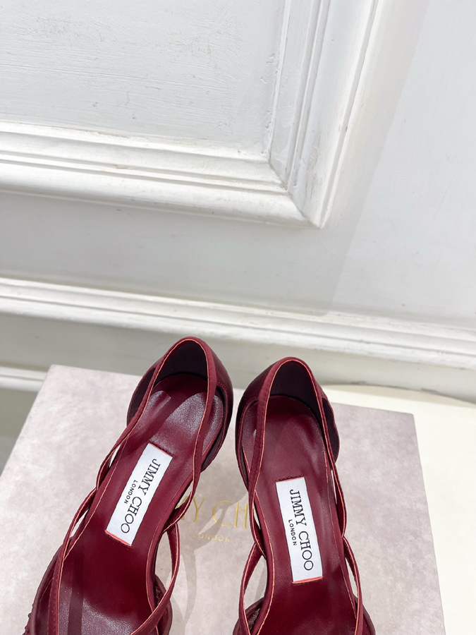【2026年春夏新作】Jimmy Choo | ジミー チュウ JC クリスタル&メッシュ サンダル ジミーチュウジュアルシューズコピー - 画像 (7)