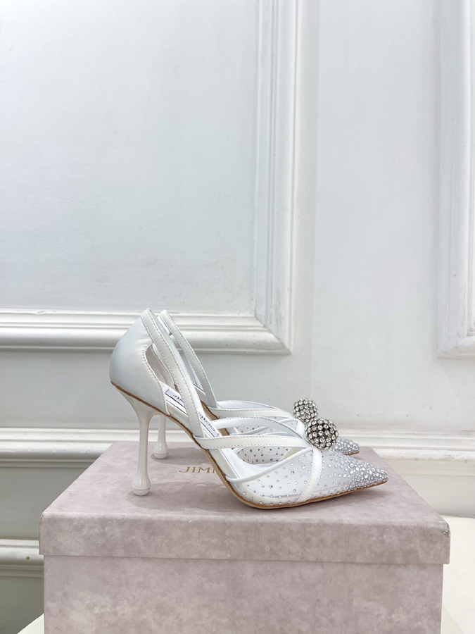 【2026年春夏新作】Jimmy Choo | ジミー チュウ JC クリスタル&メッシュ サンダル ジミーチュウジュアルシューズコピー - 画像 (2)