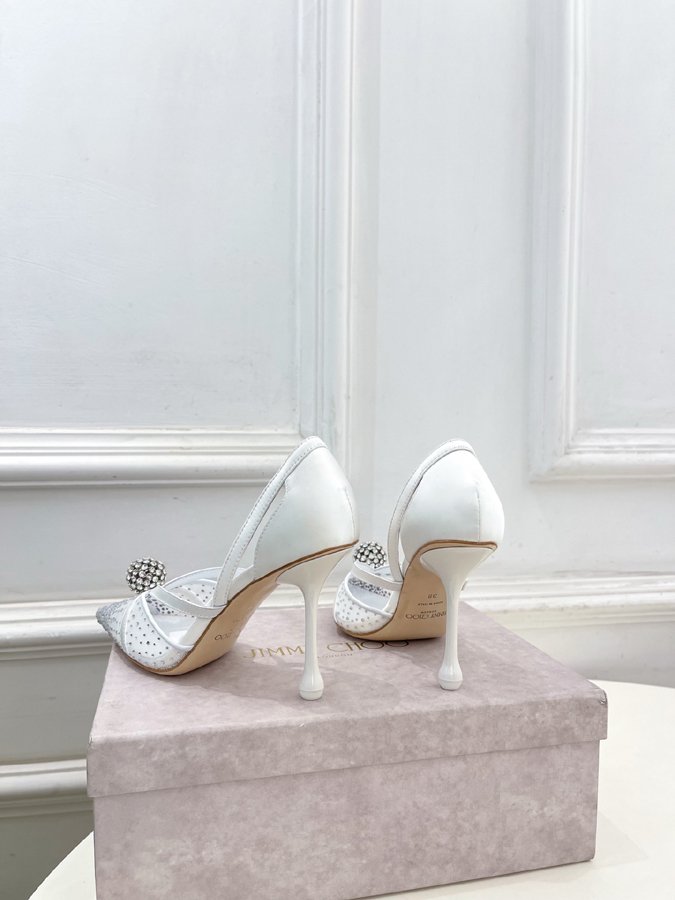 【2026年春夏新作】Jimmy Choo | ジミー チュウ JC クリスタル&メッシュ サンダル ジミーチュウジュアルシューズコピー - 画像 (8)