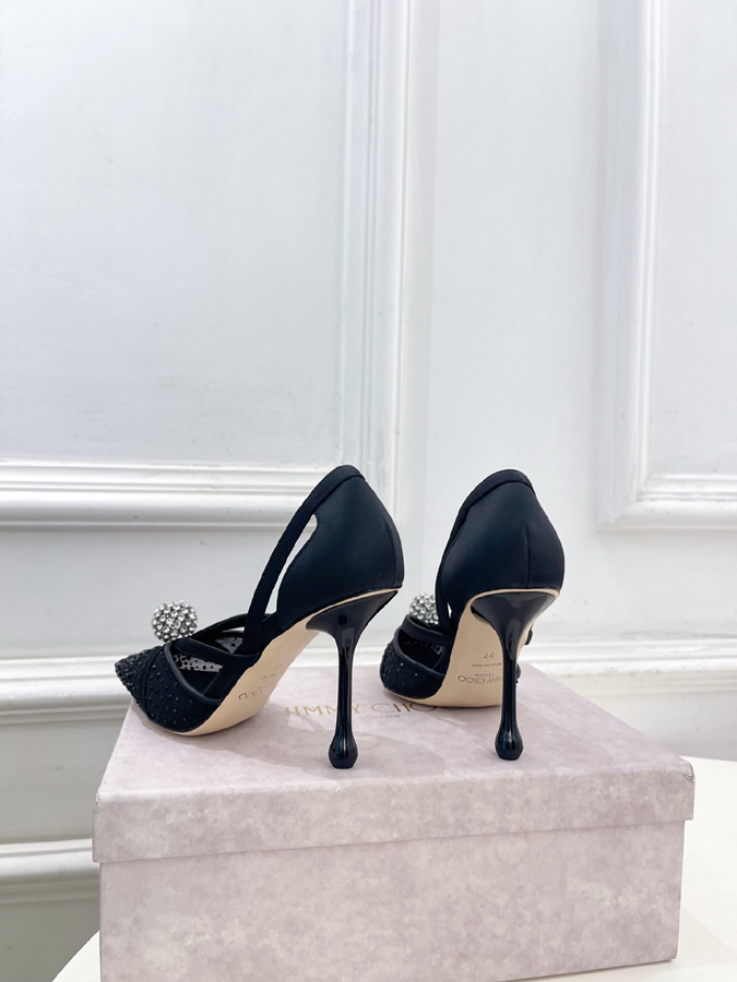 【2026年春夏新作】Jimmy Choo | ジミー チュウ JC クリスタル&メッシュ サンダル ジミーチュウジュアルシューズコピー - 画像 (8)