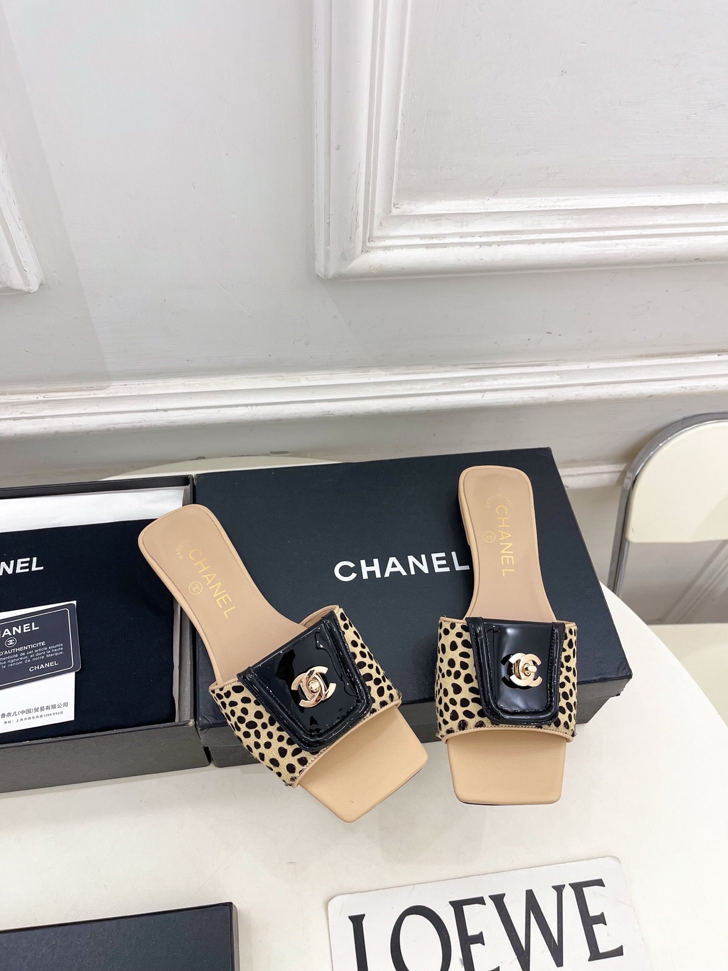 2026SS CHANEL | シャネル スクエアトゥ サンダル フラットミュール 10色から選べます - 画像 (10)