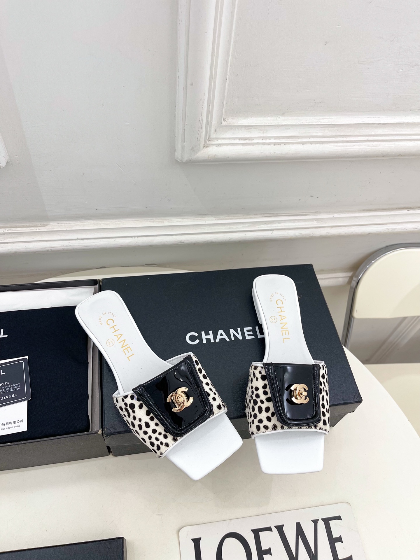 2026SS CHANEL | シャネル スクエアトゥ サンダル フラットミュール 10色から選べます - 画像 (9)