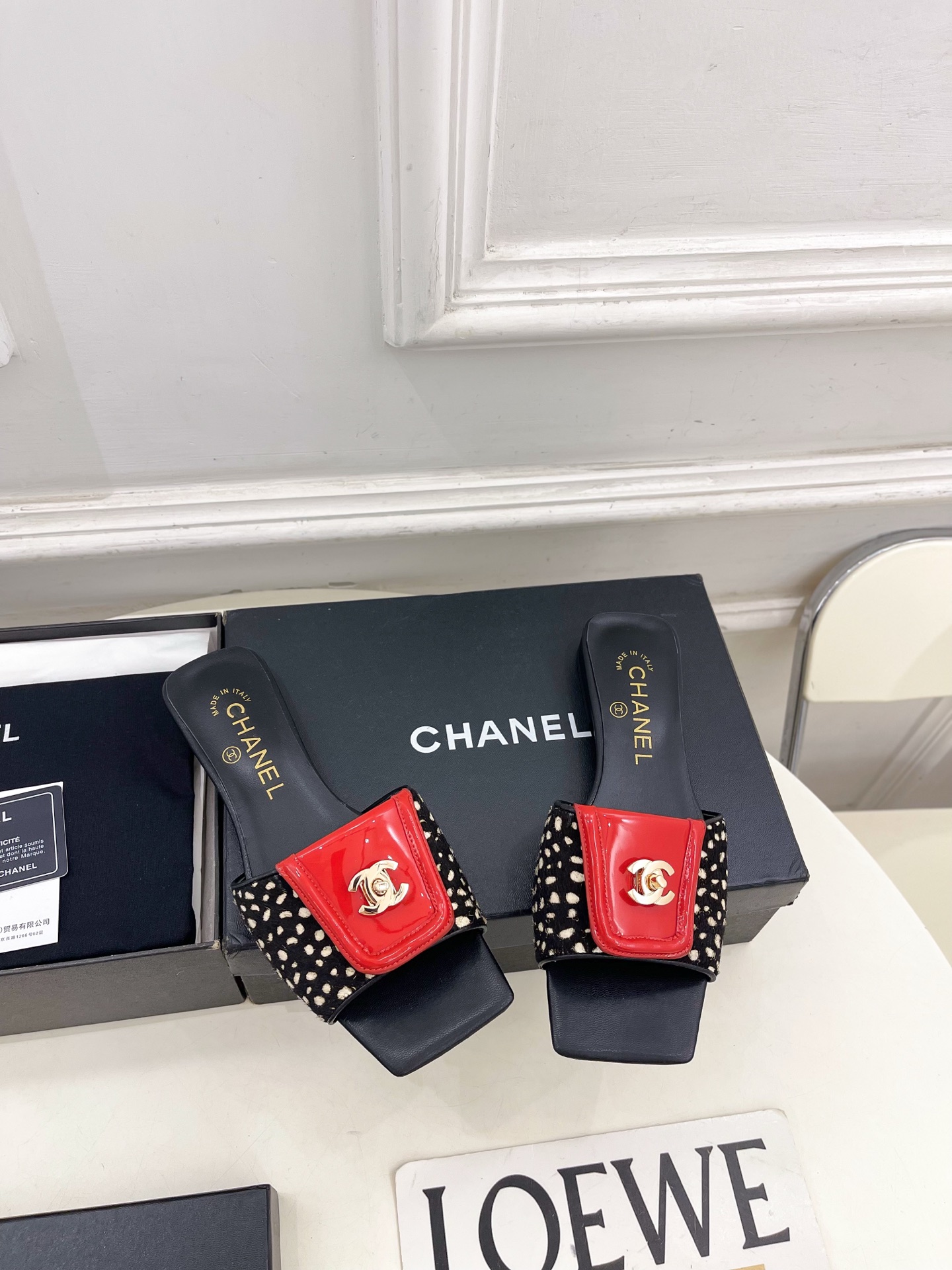 2026SS CHANEL | シャネル スクエアトゥ サンダル フラットミュール 10色から選べます - 画像 (8)