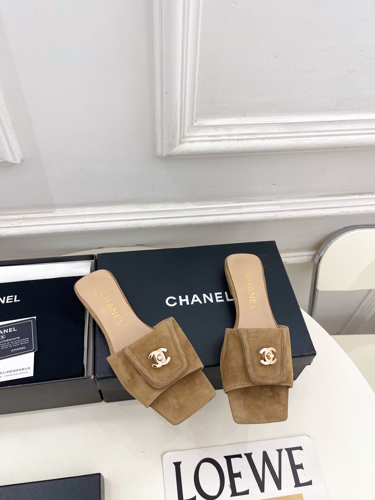 2026SS CHANEL | シャネル スクエアトゥ サンダル フラットミュール 10色から選べます - 画像 (7)