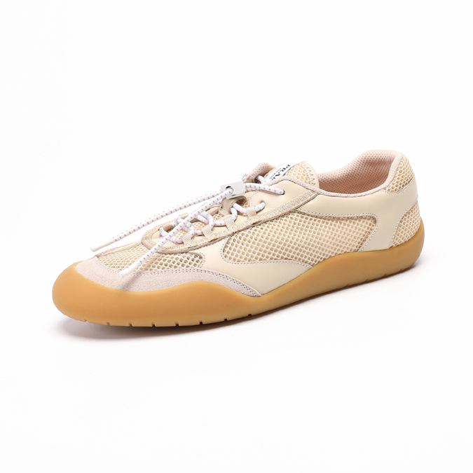 最高級プラダスーパーコピー PRADA スピードロック メッシュファブリック メタリックレザー スニーカープラダ スニーカー アウトレット - 画像 (4)