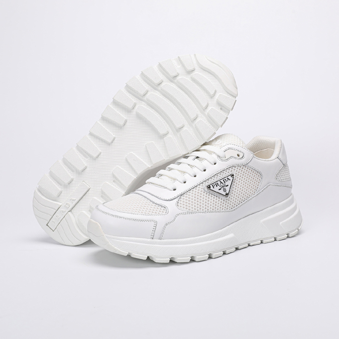 PRADA プラダ スニーカー プラダ PRAX 01 Re-Nylon xブラッシュドレザー スニーカー - 画像 (2)