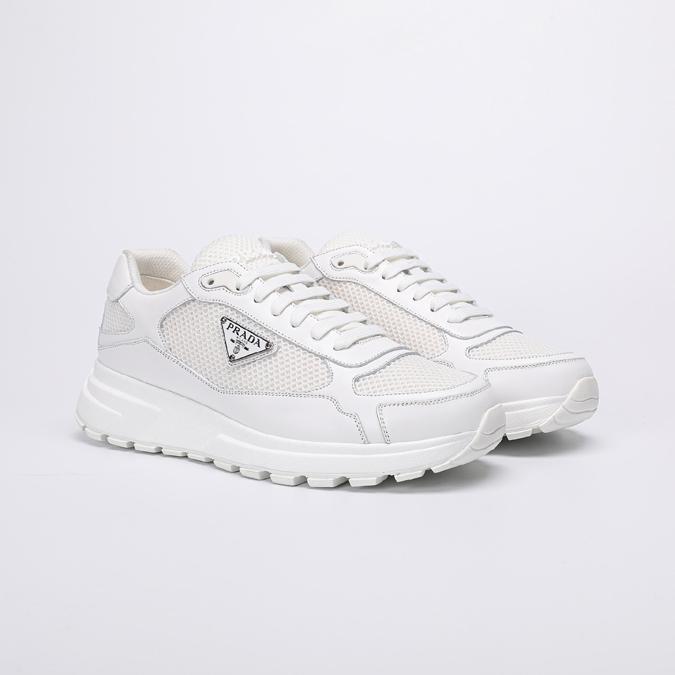 PRADA プラダ スニーカー プラダ PRAX 01 Re-Nylon xブラッシュドレザー スニーカー - 画像 (3)