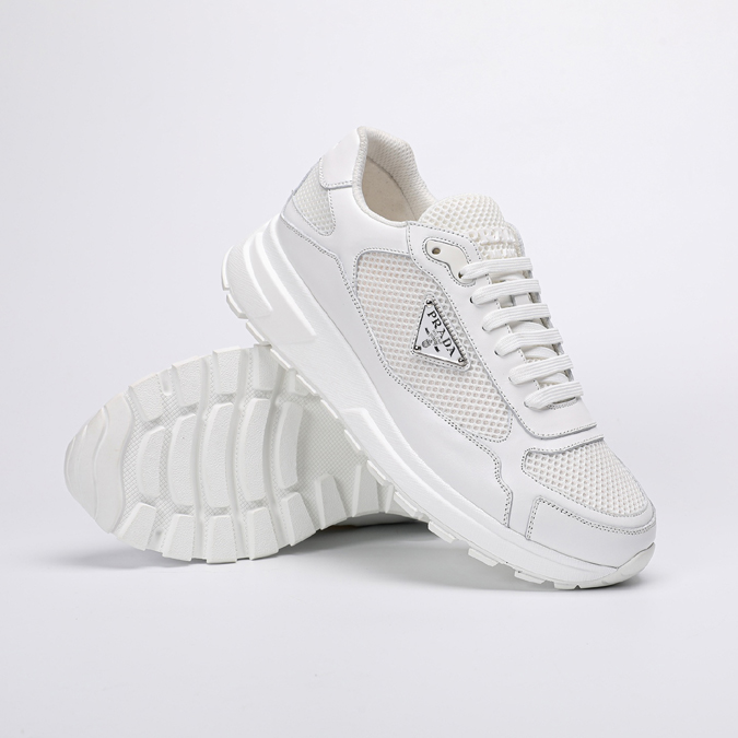 PRADA プラダ スニーカー プラダ PRAX 01 Re-Nylon xブラッシュドレザー スニーカー - 画像 (5)