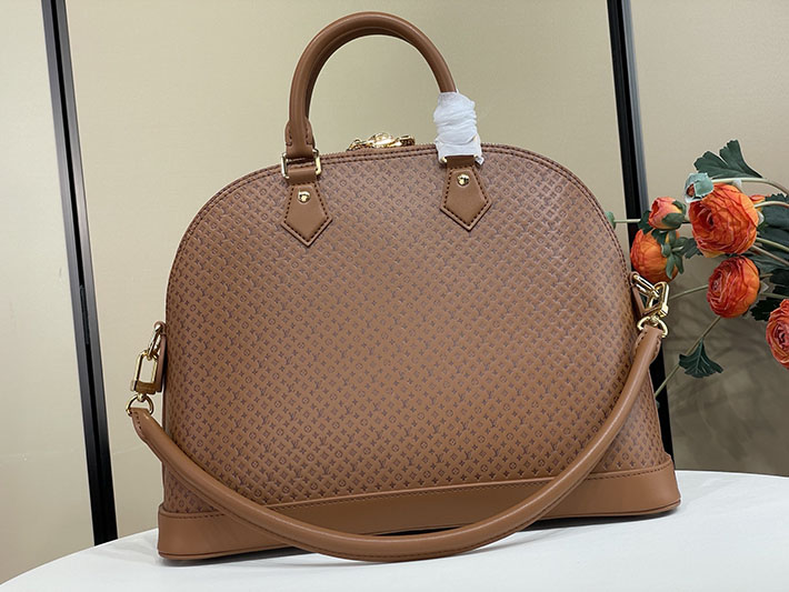 最高級ルイヴィトンスーパーコピー Louis Vuitton アルマ・ソフト MM 新作 ノワゼット M28517 ルイヴィトン アルマ メンズ - 画像 (10)