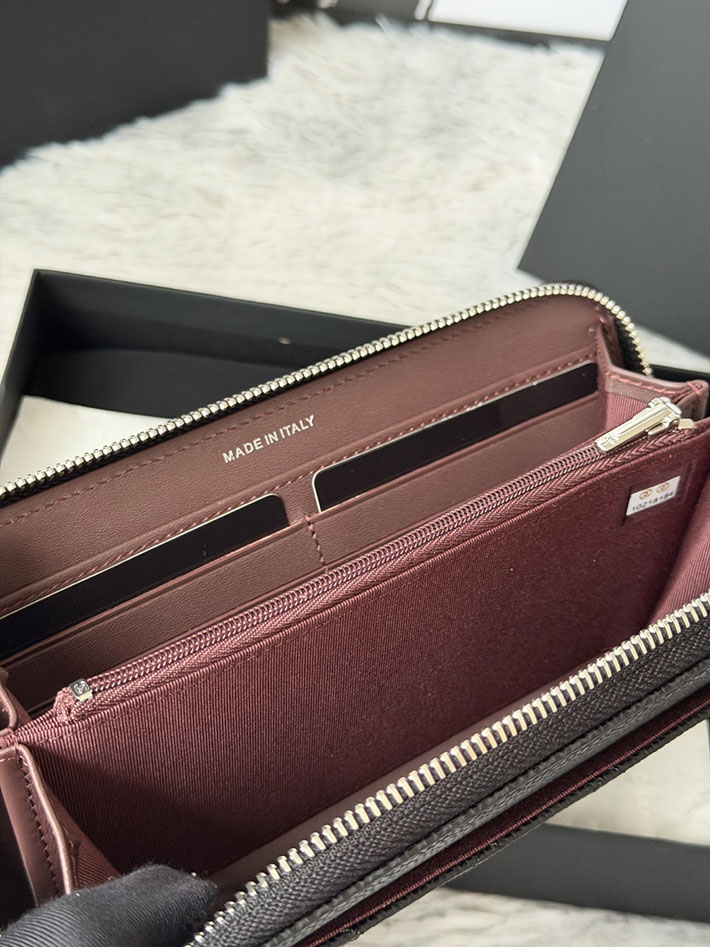 最高級シャネルスーパーコピー CHANEL 長財布 ラウンドファスナー クラシック ココマーク ブラック AP0242 Y01588 C3906 シャネル財布コピー - 画像 (3)