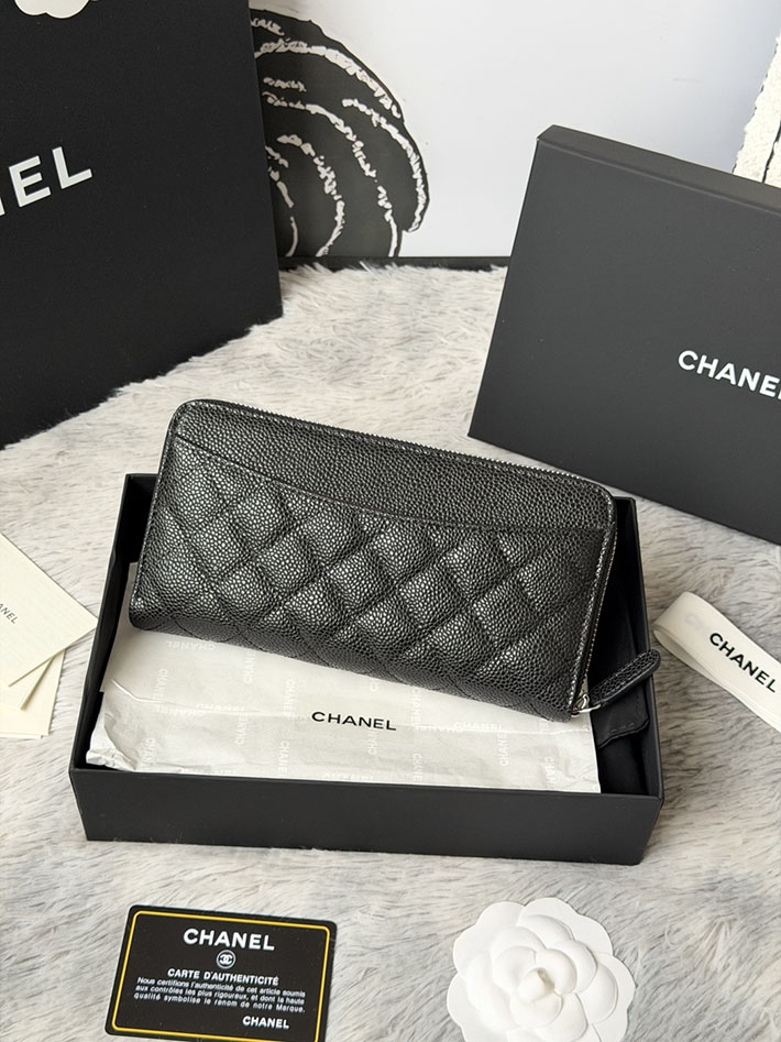 最高級シャネルスーパーコピー CHANEL 長財布 ラウンドファスナー クラシック ココマーク ブラック AP0242 Y01588 C3906 シャネル財布コピー - 画像 (11)