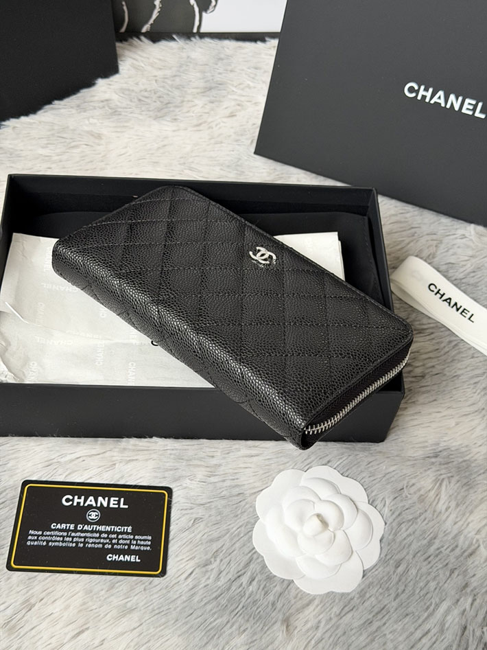 最高級シャネルスーパーコピー CHANEL 長財布 ラウンドファスナー クラシック ココマーク ブラック AP0242 Y01588 C3906 シャネル財布コピー - 画像 (9)