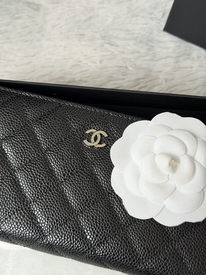 最高級シャネルスーパーコピー CHANEL 長財布 ラウンドファスナー クラシック ココマーク ブラック AP0242 Y01588 C3906 シャネル財布コピー - 画像 (7)