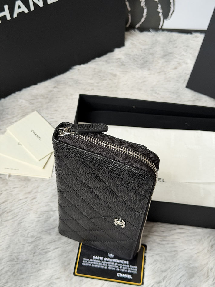 最高級シャネルスーパーコピー CHANEL 長財布 ラウンドファスナー クラシック ココマーク ブラック AP0242 Y01588 C3906 シャネル財布コピー - 画像 (6)