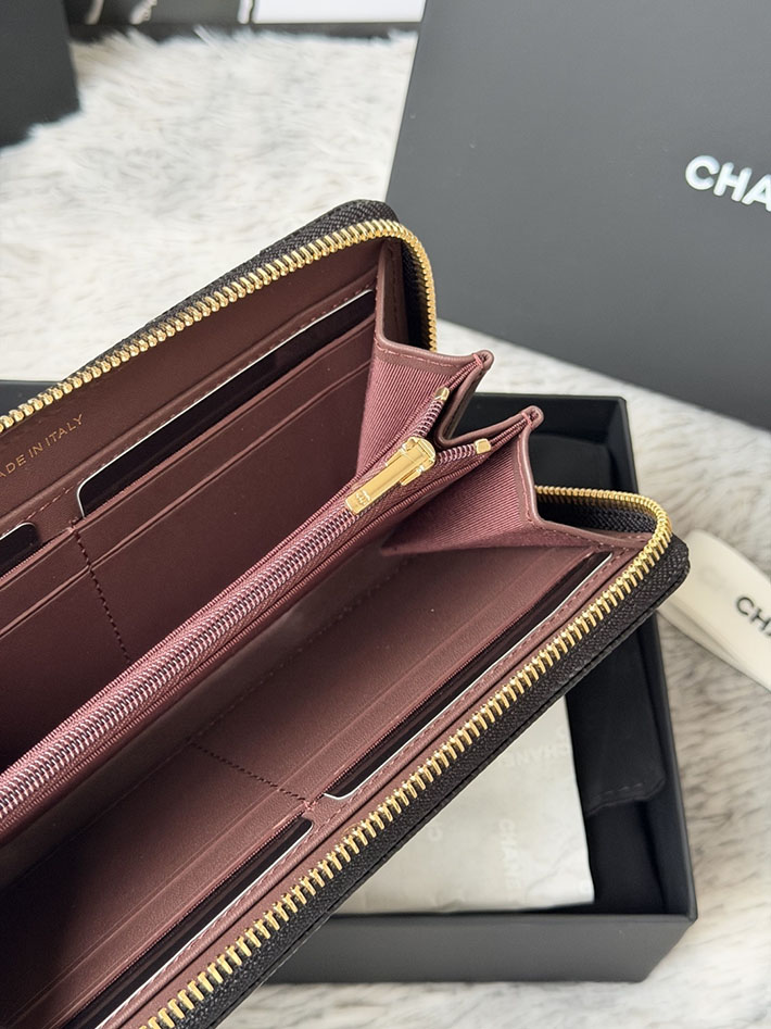 最高級シャネルスーパーコピー CHANEL 長財布 ラウンドファスナー クラシック ココマーク ブラック AP0242 Y01864 C3906 シャネル 長財布 人気ランキング - 画像 (2)