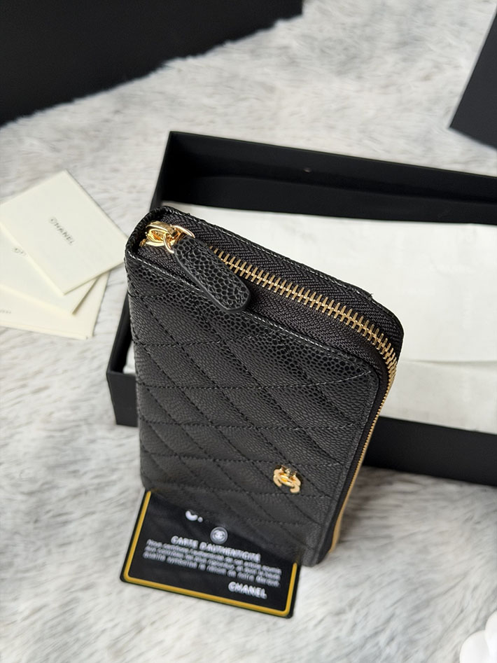 最高級シャネルスーパーコピー CHANEL 長財布 ラウンドファスナー クラシック ココマーク ブラック AP0242 Y01864 C3906 シャネル 長財布 人気ランキング - 画像 (7)