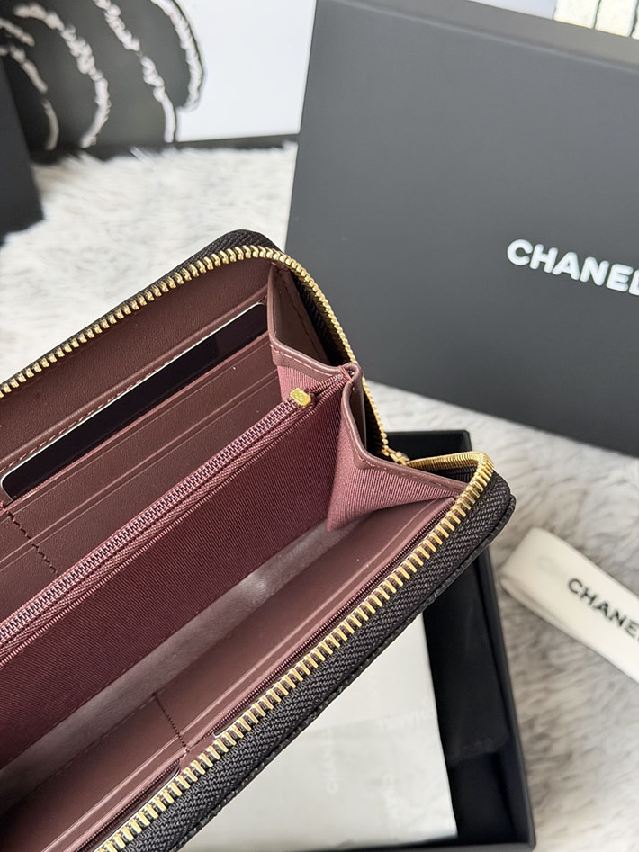 最高級シャネルスーパーコピー CHANEL 長財布 ラウンドファスナー クラシック ココマーク ブラック AP0242 Y01864 C3906 シャネル 長財布 人気ランキング - 画像 (5)