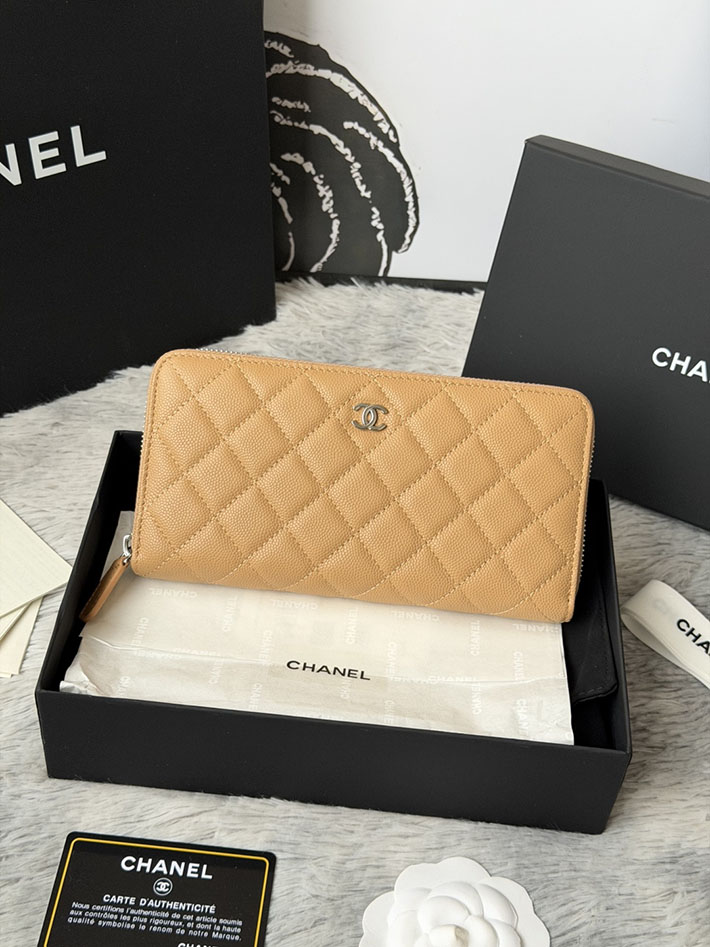 最高級シャネルスーパーコピー CHANEL 長財布 ラウンドファスナー クラシック ココマーク ベージュ AP0242 Y01588 NZG75 シャネル 財布 アウトレット - 画像 (12)