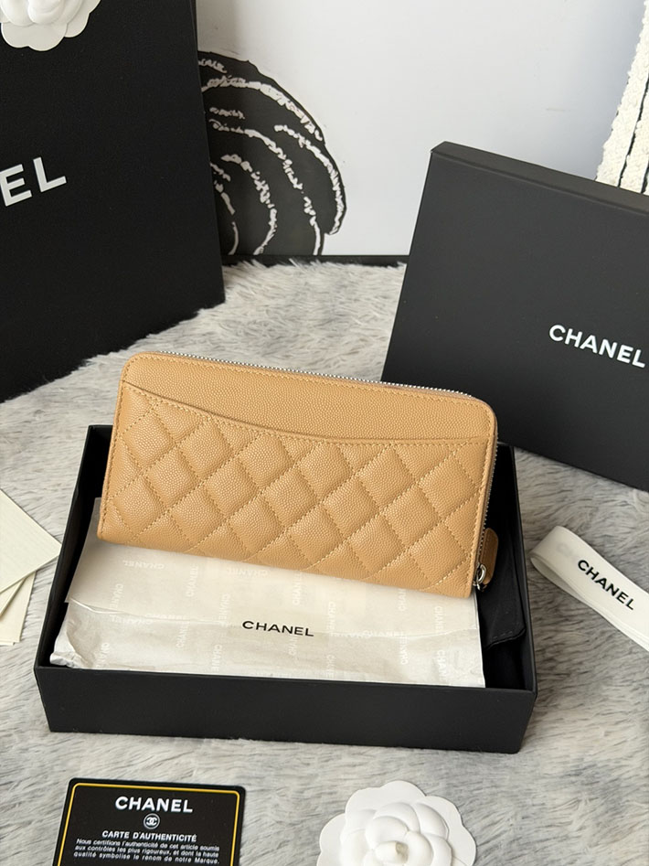 最高級シャネルスーパーコピー CHANEL 長財布 ラウンドファスナー クラシック ココマーク ベージュ AP0242 Y01588 NZG75 シャネル 財布 アウトレット - 画像 (11)