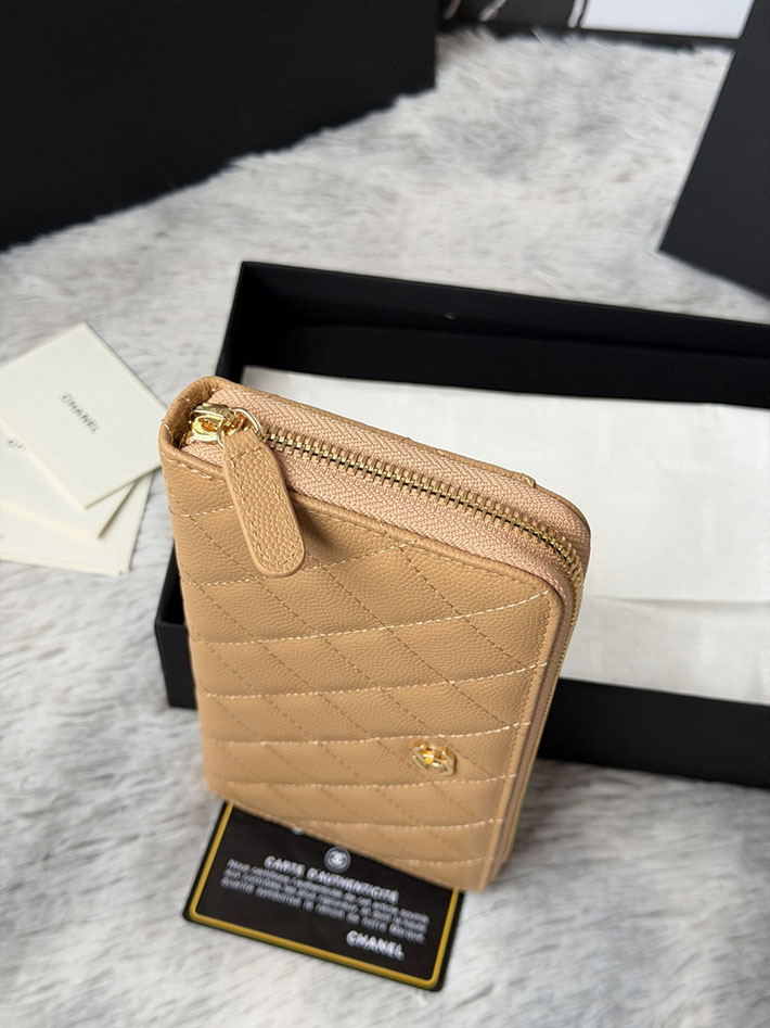最高級シャネルスーパーコピー CHANEL 長財布 ラウンドファスナー クラシック ココマーク ベージュ AP0242 Y01864 NZG75 シャネル 財布 新作 - 画像 (6)