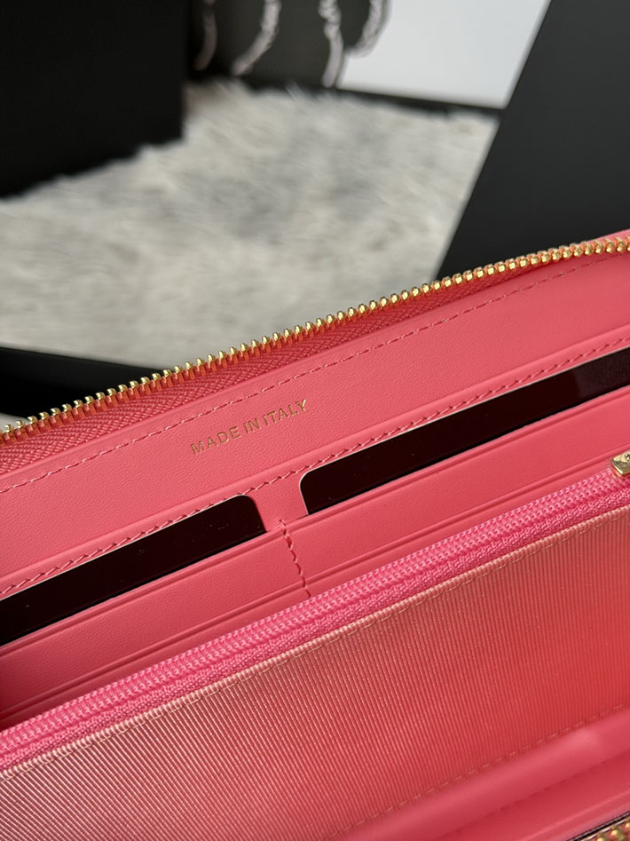 最高級シャネルスーパーコピー CHANEL 長財布 ラウンドファスナー クラシック ココマーク ピンク AP0242 Y01864 NG750 シャネル 財布 レディース - 画像 (3)