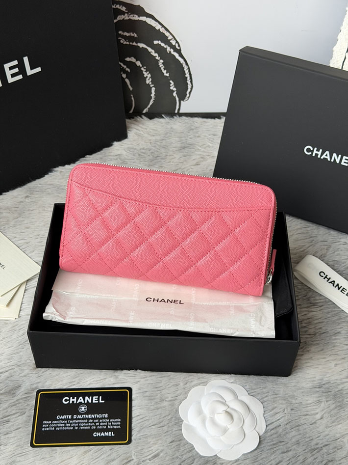 最高級シャネルスーパーコピー CHANEL 長財布 ラウンドファスナー クラシック ココマーク ピンク AP0242 Y01588 NG750 シャネル 財布 ピンク - 画像 (11)
