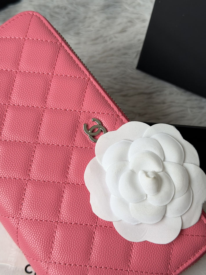 最高級シャネルスーパーコピー CHANEL 長財布 ラウンドファスナー クラシック ココマーク ピンク AP0242 Y01588 NG750 シャネル 財布 ピンク - 画像 (8)