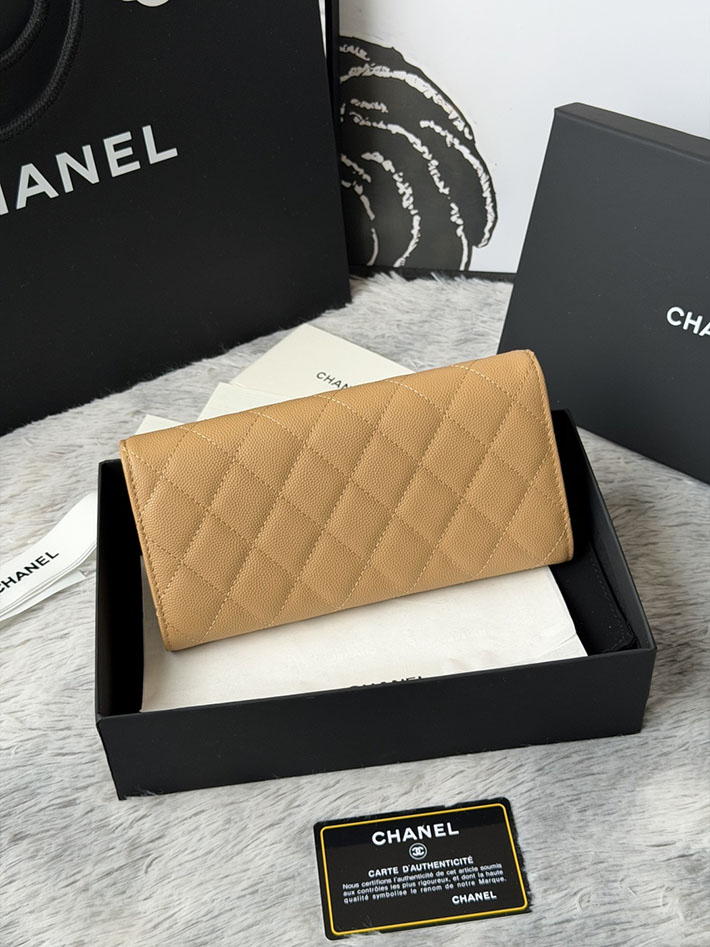 最高級シャネルスーパーコピー CHANEL マトラッセ クラシック ロング フラップ ウォレット ベージュ AP0241 Y01864 NZG75 シャネル 財布 人気 - 画像 (11)