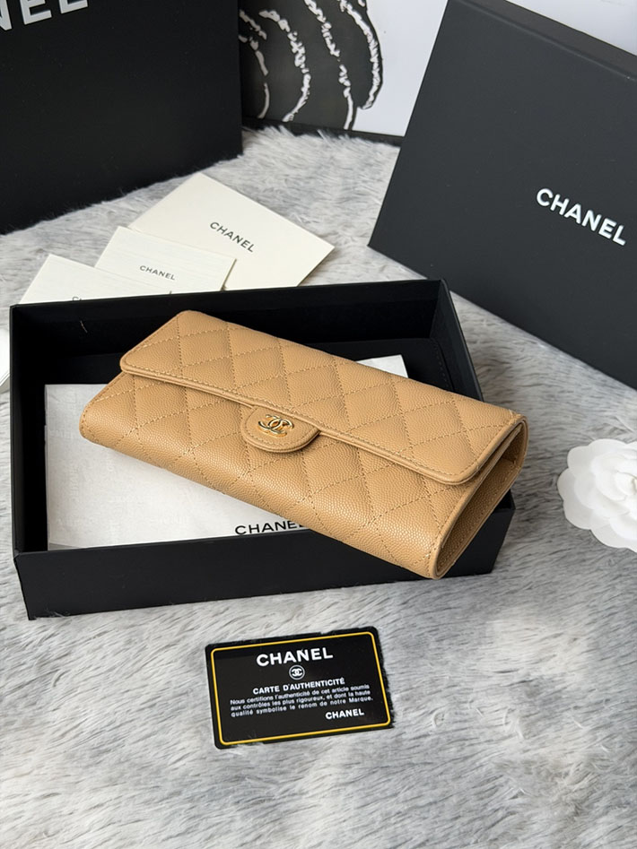最高級シャネルスーパーコピー CHANEL マトラッセ クラシック ロング フラップ ウォレット ベージュ AP0241 Y01864 NZG75 シャネル 財布 人気 - 画像 (10)