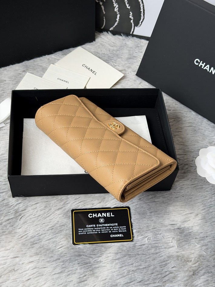 最高級シャネルスーパーコピー CHANEL マトラッセ クラシック ロング フラップ ウォレット ベージュ AP0241 Y01864 NZG75 シャネル 財布 人気 - 画像 (9)