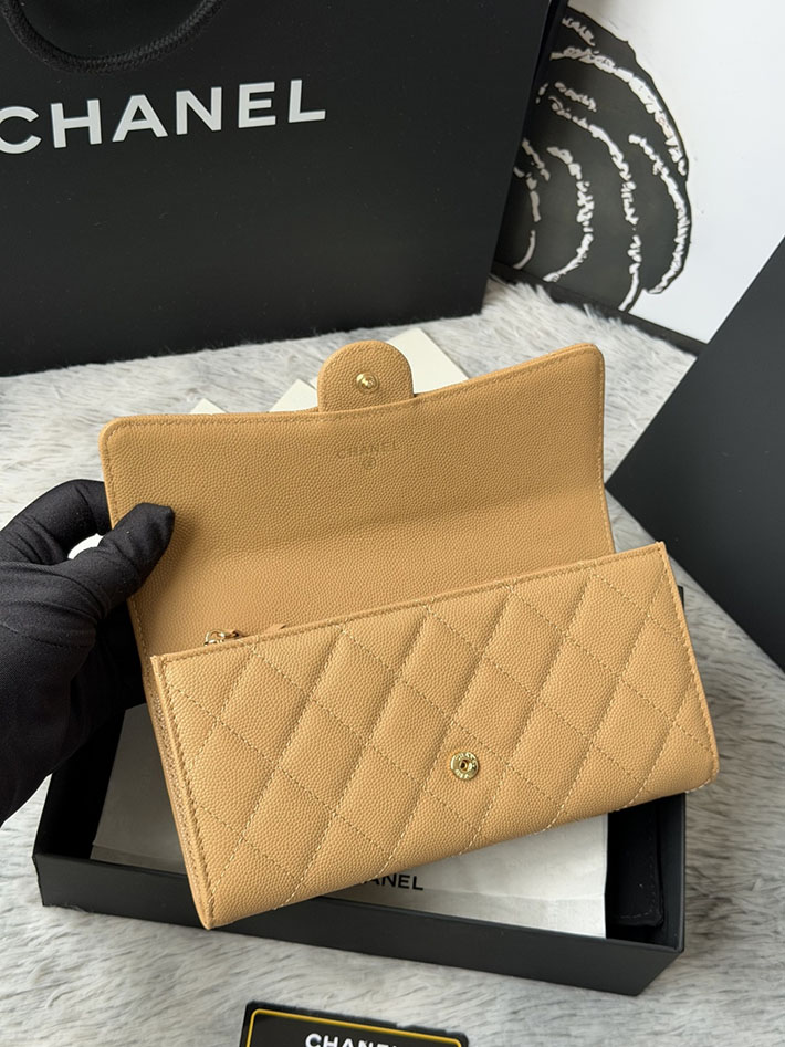 最高級シャネルスーパーコピー CHANEL マトラッセ クラシック ロング フラップ ウォレット ベージュ AP0241 Y01864 NZG75 シャネル 財布 人気 - 画像 (6)
