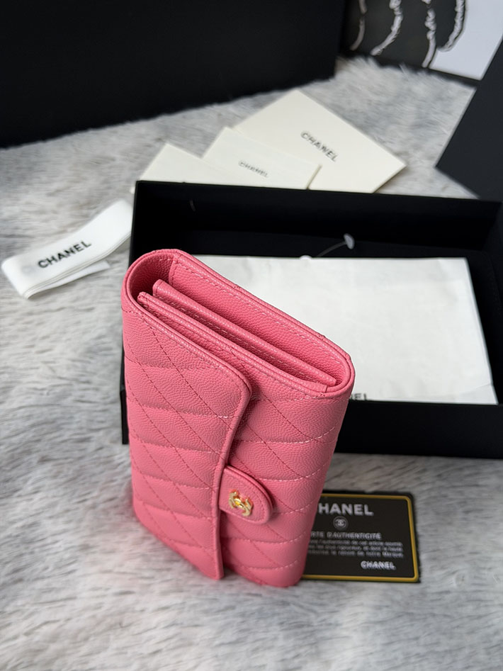 最高級シャネルスーパーコピー CHANEL マトラッセ クラシック ロング フラップ ウォレット ピンク AP0241 Y01864 NG750 シャネルの財布を持つ 女 - 画像 (7)