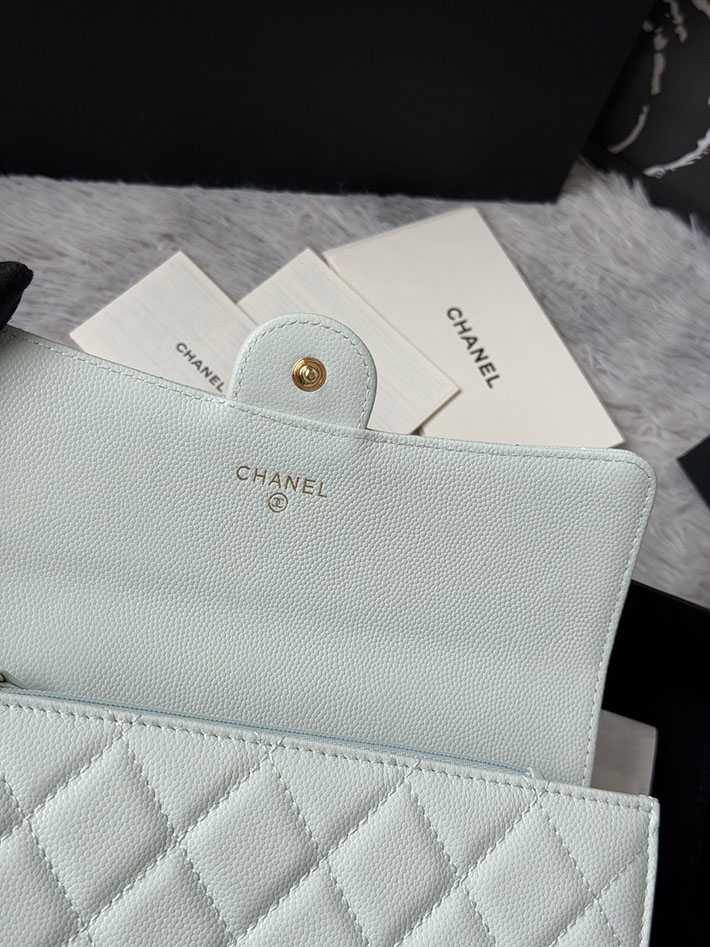 最高級シャネルスーパーコピー CHANEL マトラッセ クラシック ロング フラップ ウォレット ライトブルー AP0241 Y01864 N0195 シャネル 財布 人気ランキング - 画像 (5)