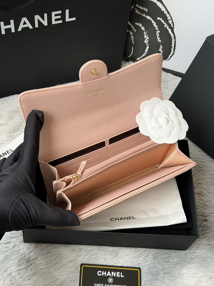 最高級シャネルスーパーコピー CHANEL マトラッセ クラシック ロング フラップ ウォレット ベビーピンク AP0241 Y01864 NR644 シャネル 財布 安い - 画像 (3)