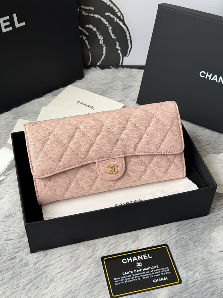 最高級シャネルスーパーコピー CHANEL マトラッセ クラシック ロング フラップ ウォレット ベビーピンク AP0241 Y01864 NR644 シャネル 財布 安い - 画像 (12)