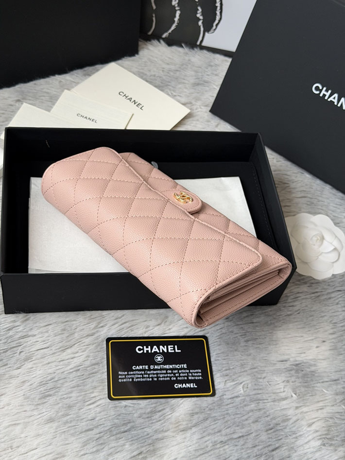 最高級シャネルスーパーコピー CHANEL マトラッセ クラシック ロング フラップ ウォレット ベビーピンク AP0241 Y01864 NR644 シャネル 財布 安い - 画像 (9)