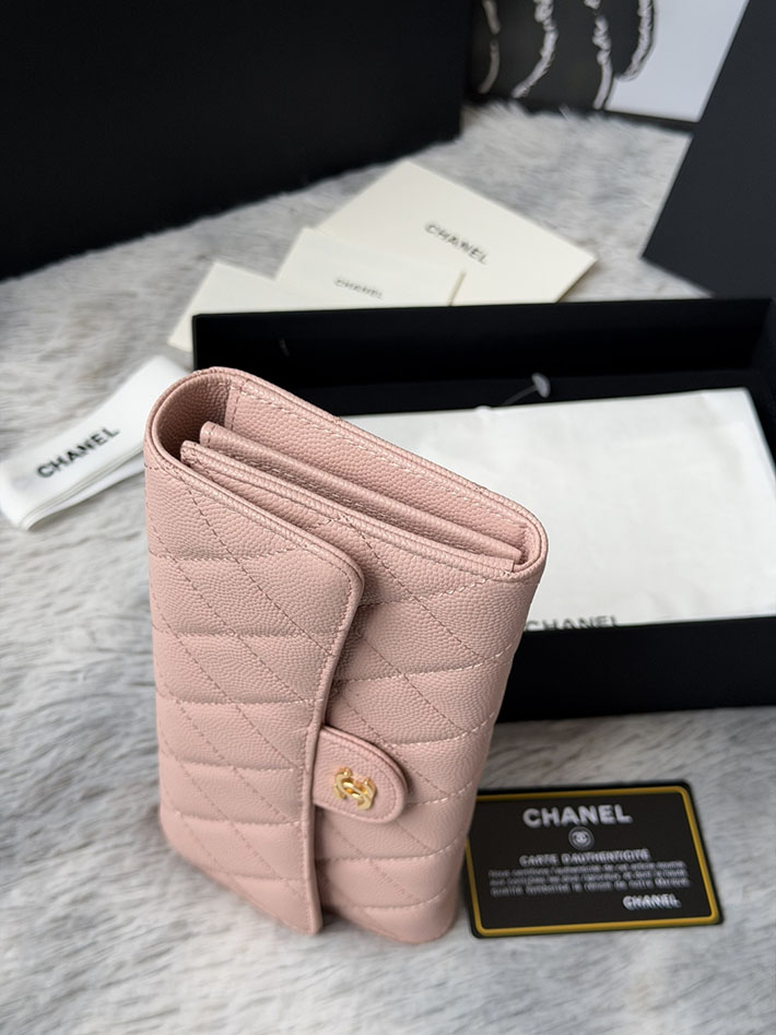 最高級シャネルスーパーコピー CHANEL マトラッセ クラシック ロング フラップ ウォレット ベビーピンク AP0241 Y01864 NR644 シャネル 財布 安い - 画像 (7)