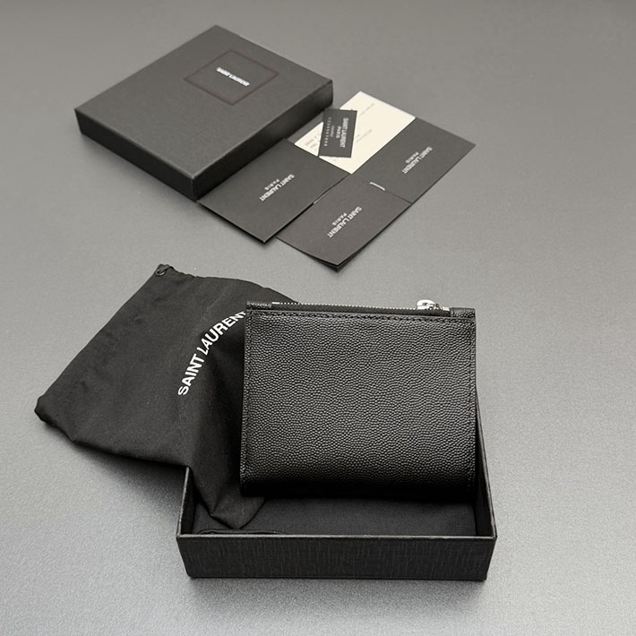 最高級サンローランスーパーコピー Saint Laurent アップタウン コンパクトウォレット ブラック 2634235 サン ローラン 財布 レディース - 画像 (9)
