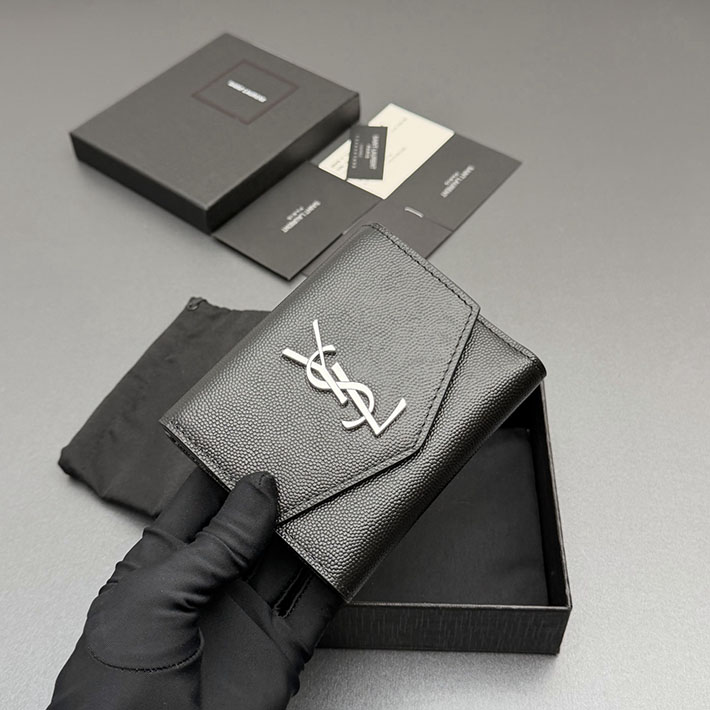 最高級サンローランスーパーコピー Saint Laurent アップタウン コンパクトウォレット ブラック 2634235 サン ローラン 財布 レディース - 画像 (6)