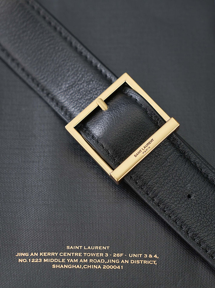 最高級サンローランスーパーコピー Saint Laurent LE 5 À 7 ソフト ラージ グレインレザー ブラック 753837AAAUQ1000 サンローラン バッグ アウトレット - 画像 (5)